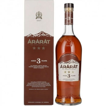 BRANDY ARARAT 3* 0,7L 40%