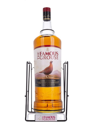 WHISKY THE FAMOUS GR0USE + HUŚTAWKA 4,5L 40%