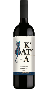 WINO KATA SAPERAVI RED DRY 0,75L C WY