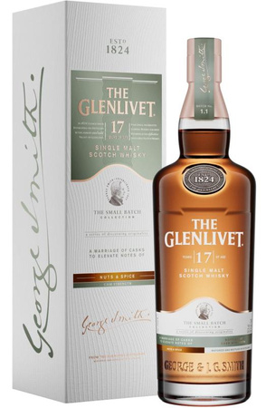 WHISKY GLENLIVET 17YO  SMALL BATCH 0,7L 60,8%