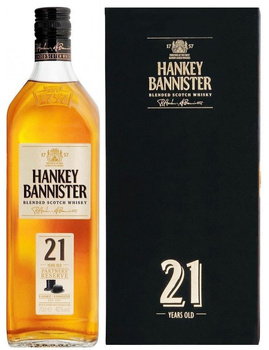 WHISKY BANNISTER 21YO 0,7L 40%