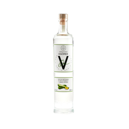 WÓDKA V-ONE OGÓREK 0,5L 40%