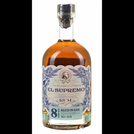 RUM EL SUPREMO 8YO 0,7L 40%