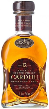 WHISKY CARDHU 12YO SINGLE MALT 0,7L 40%