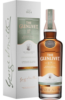 WHISKY GLENLIVET 17YO  SMALL BATCH 0,7L 60,8%