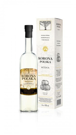 WÓDKA KORONA POLSKA CROWN OF POLAND 0,7L 40% KARTON