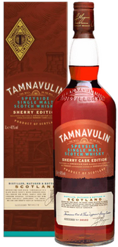 WHISKY TAMNAVULIN SHERRY CASK 0,7L 40%