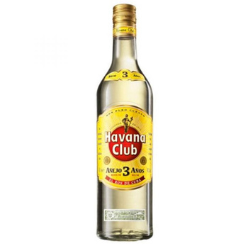 RUM HAVANA CLUB ANEJO 3 ANOS BLANCO 0,7L 37,5%