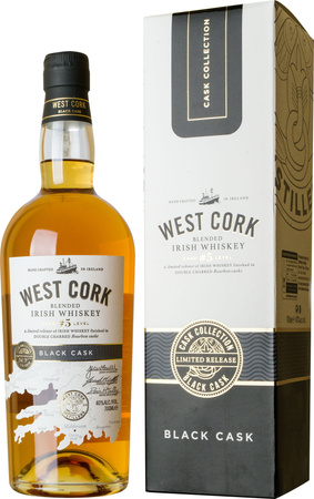 WHISKY WEST CORK BLACK CASK 0,7L 40%