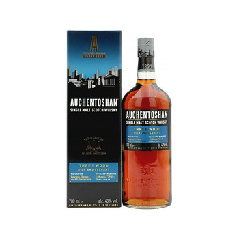 WHISKY AUCHENTOSHAN THREE  WOOD 0,7lL 43%