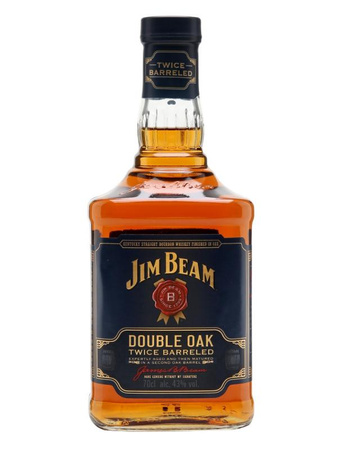 WHISKY BOURBON JIM BEAM DOUBLE OAK 0,7L 43%