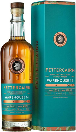 WHISKY FETTERCAIRN WAREHOUSE 14 BATCH I 0,7L  51,2%