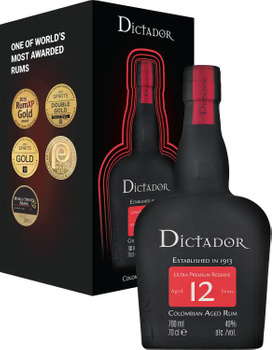 RUM DICTADOR 12YO 0,7L 40%