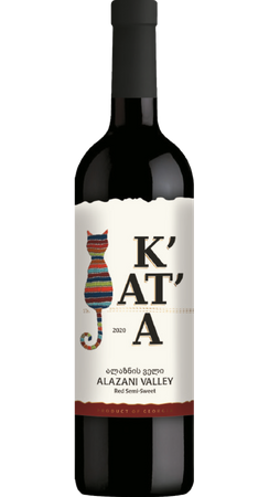 WINO KATA ALAZANI RED SEMI SWEET 0,75 C PS