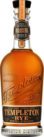 WHISKY TEMPLETON RYE BARREL STRENGHT 0,7L 57,3%