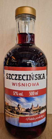 NALEWKA SZCZECIŃSKA WIŚNIA 0,5L 32%