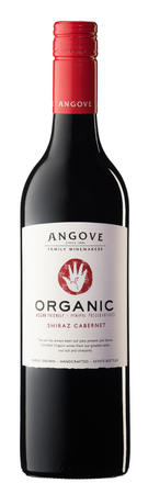 WINO ANGOVE ORGANIC SHIRAZ, CABERNET SAUVIGNON 0,75L C WY