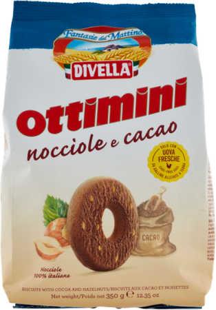 CIASTKA WŁOSKIE OTTIMINI Z ORZECHAMI 350G