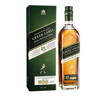 WHISKY JOHNNE WALKER GREEN LABEL 15YO BLENDED MALT 0,7L 43%