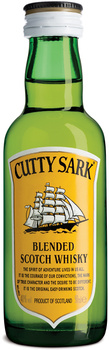 WHISKY CUTTY SARK ORGINAL 0,05L 40% MINIATURKA