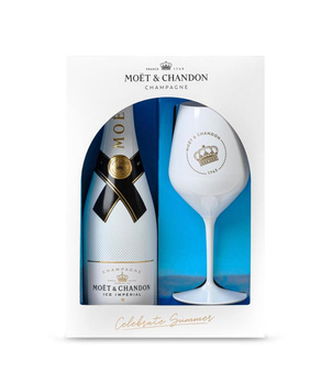 SZAMPAN MOET & CHANDON ICE IMPERIAL 0,75L + KIELISZEK