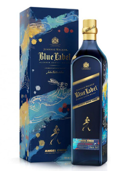 WHISKY JOHNNE WALKER BLUE LABEL CHINESE NEW YEAR OF RABBIT 0,7L 40%