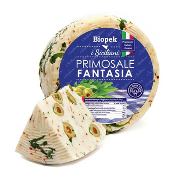 SER PRIMASOLE FANTASIA Z OLIWKAMI, RUKOLĄ I PIKANTNĄ PAPRYKĄ OK. 1KG