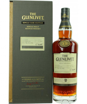 WHISKY GLENLIVET 14YO SINGLE CASK SHERRY BUT 0,7L 51,1%