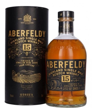 WHISKY ABERFELDY 15YO CADILLAC WINE CASK 0,7L 43%