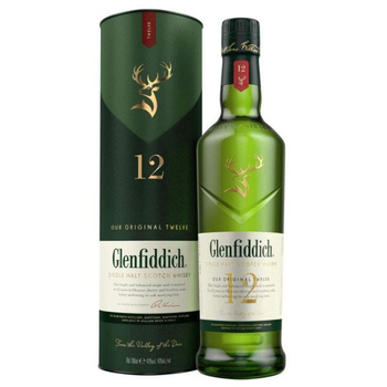 WHISKY GLENFIDDICH 12YO 0,7L 40%