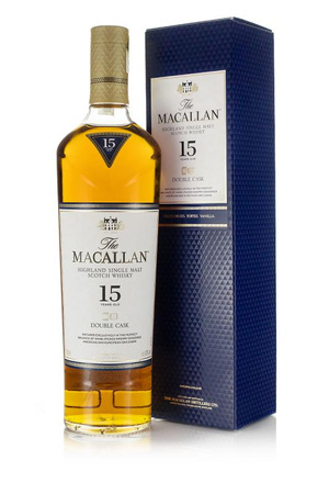 WHISKY MACALLAN 15YO DOUBLE CASK SINGLE MALT 0,7L 43%