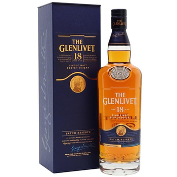 WHISKY GLENLIVET 18YO SINGLE MALT 0,7L 40%