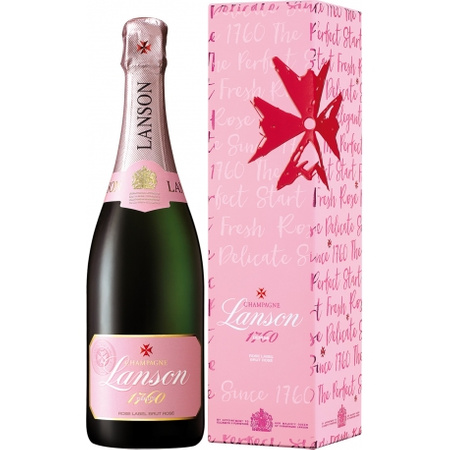 SZAMPAN LANSON ROSE LABEL 0,75L R WY