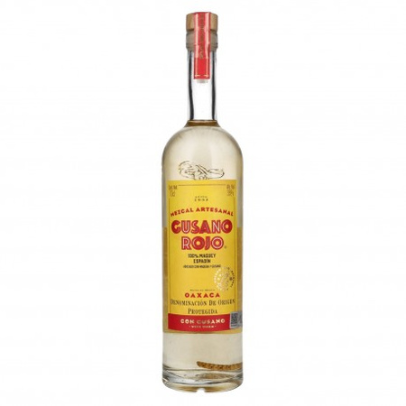 TEQUILA GUSANO ROJO MEZCAL 0,7L 38%