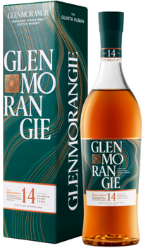 WHISKY GLENMORANGIE 14YO QUINTA RUBAN SINGLE MALT 0,7L 46%