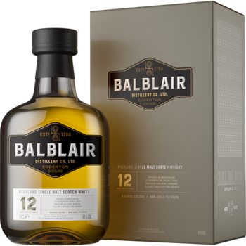 WHISKY BALBLAIR 12YO 0,7L 46%