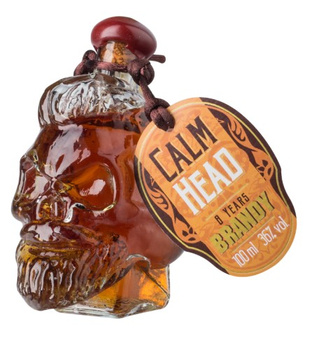 BRANDY CALM HEAD 8YO 0,1L 36% MINIATURKA