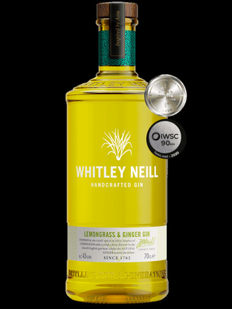 GIN WHITLEY NEILL LEMONGRASS & GINGER 0,7L 43%