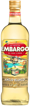 RUM EMBARGO ANEJO BLANCO 0,7L 40%