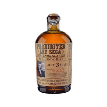 WHISKY PROHIBITED SM LEY SECA MEXICO 0,7L 40%