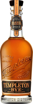 WHISKY TEMPLETON RYE BARREL STRENGHT 0,7L 57,3%