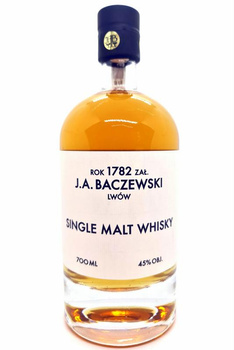 WHISKY J.A.BACZEWSKI SINGLE MALT 0,7L 45%