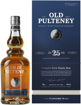 WHISKY OLD PULTENEY 25YO 0,7L 46%