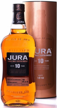 WHISKY JURA 10 YEAR OLD 0,7L 40%